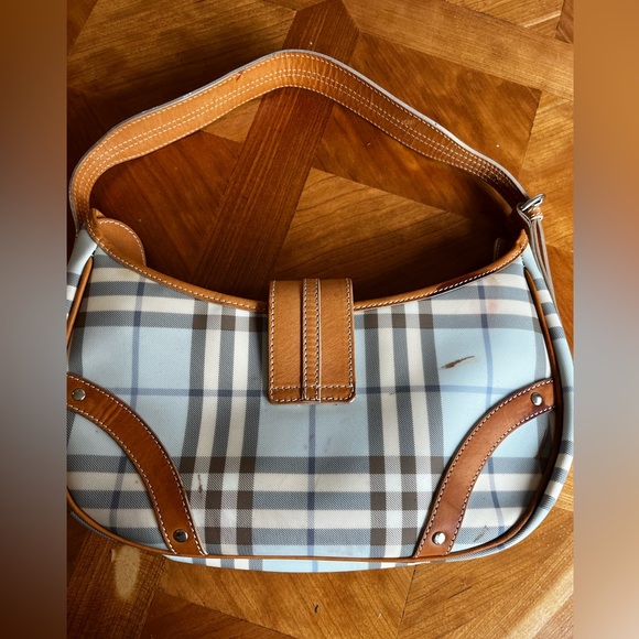 Blue Burberry Handbag 12” - Picture 2 of 5
